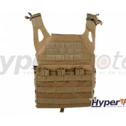 Gilet tactique type JPC Coyote - Coyote