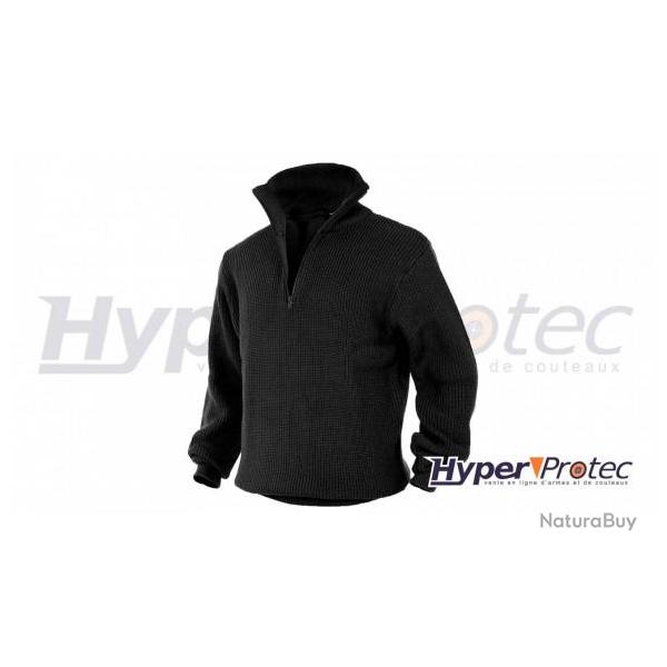 Pull camionneur a col pull Troyer Noir M