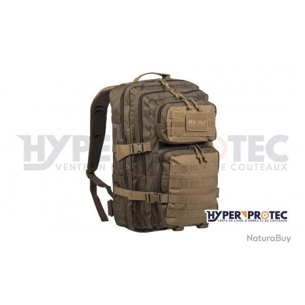 MilTec US Assault Pack Ranger - Sac � Dos Tactique - L