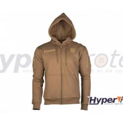 Gilet &Agrave; Capuche Dark Coyote - XL