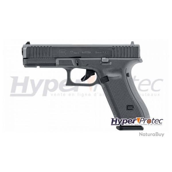 Glock 17 Gen 5 - Pistolet Alarme - Noir