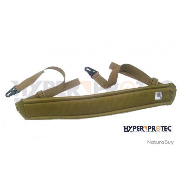 Sangle pour Arme Fixation Deux Points - Tan