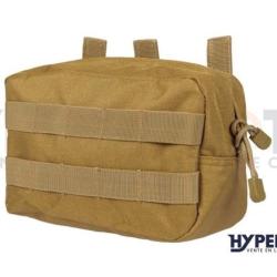 Pochette Molle GFC Horizontale Tan - Noir