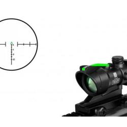 Viseur Point Rouge sans pile ACOG 4x32 - Vert