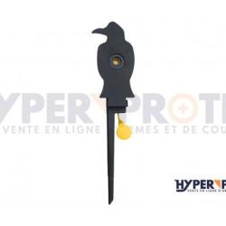 Cible de tir &agrave; planter avec 3 niveaux de difficult&eacute; - Corbeau