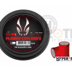 Plomb 4.5 mm Black Ops Soul Explosifs