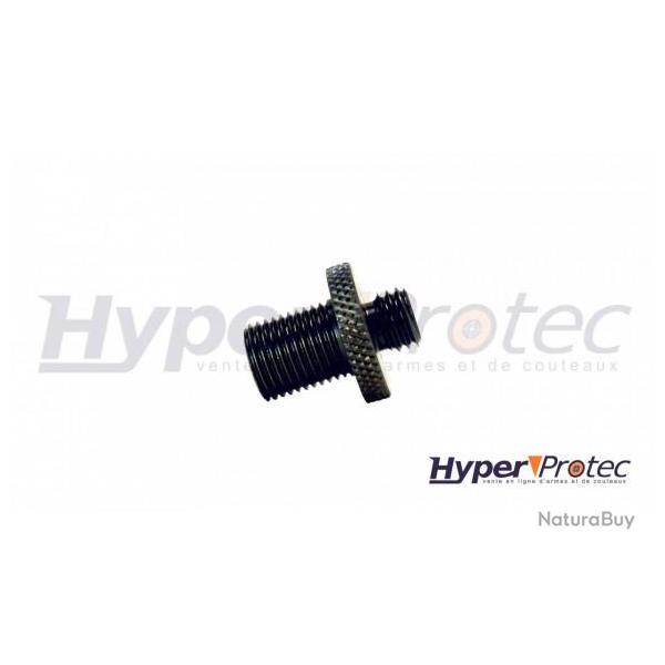 Adaptateur silencieux pour pistolet d'alarme - M8x100