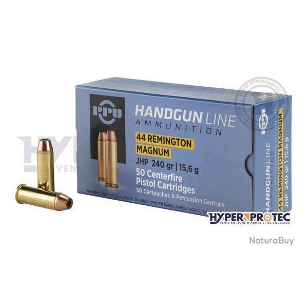 Munition 44 Rem Magnum Partizan - 240 grains