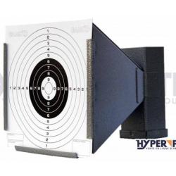 Porte cibles conique 14x14cm en m&eacute;tal