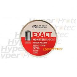 Plombs 4.5 mm JSB Exact Monster - Rouge - cal 4.52