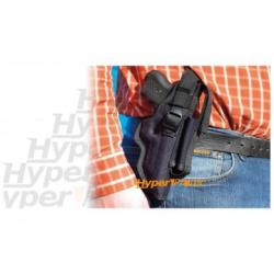 Holster de ceinture noir sp&eacute;cial droitier pour JPX
