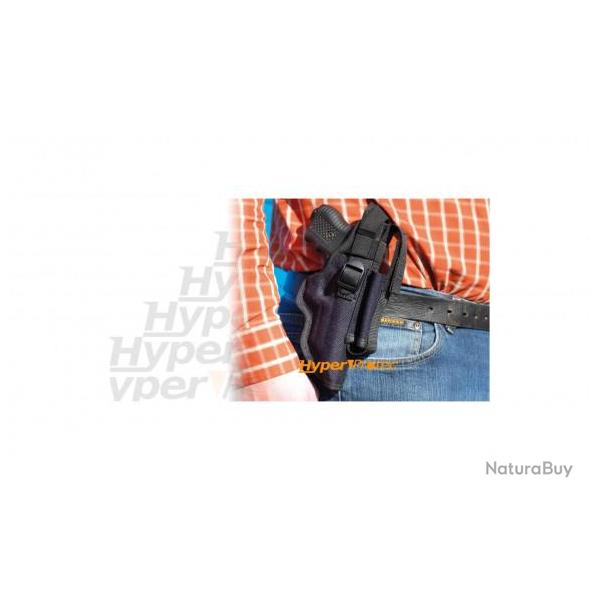 Holster de ceinture noir sp�cial droitier pour JPX