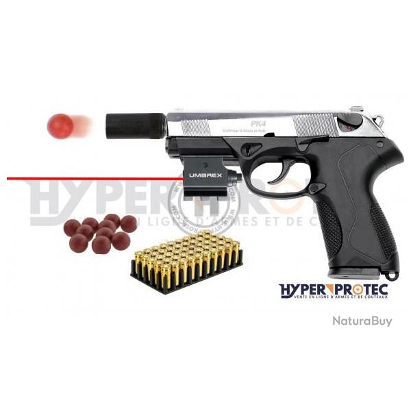 Pack D�fense Kimar PX4 storm bicolore- Pistolet Alarme