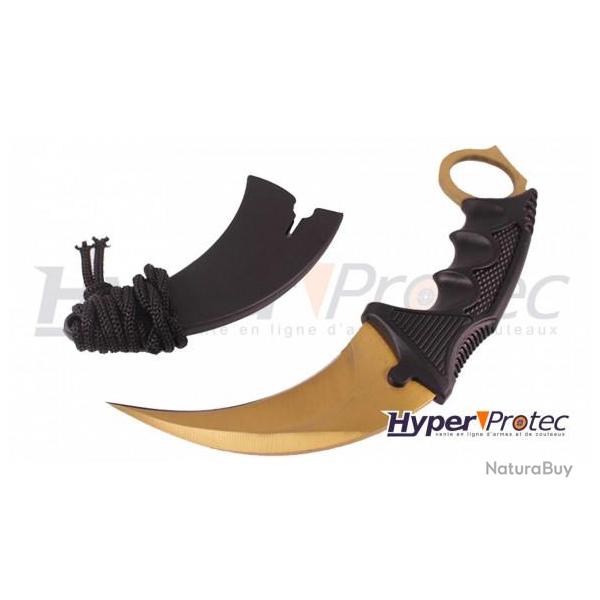 Karambit CS GO Couleur Or