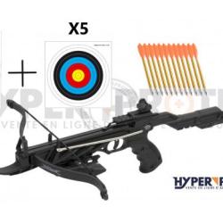 Pack &eacute;t&eacute; Pistolet Arbal&egrave;te Alligator Tactical 80 Lbs