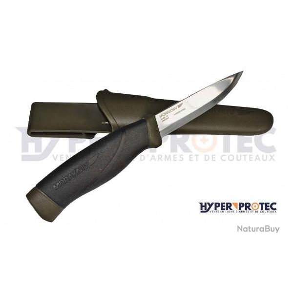 Poignard de chasse Companion MG Vert avec �tui rigide - Morakniv