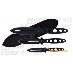 Set de 3 Couteaux de lancer Black Night