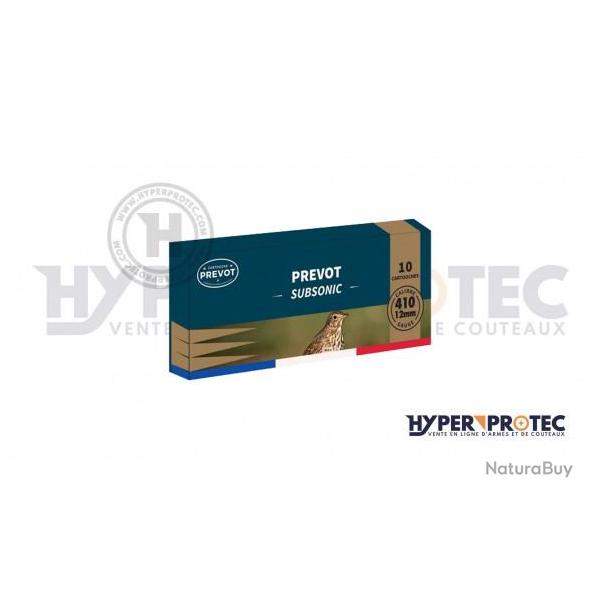 cartouche 410 Prevot Subsonic - N� 8