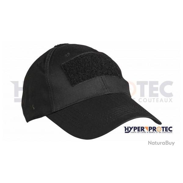 Casquette tactical de couleur noir