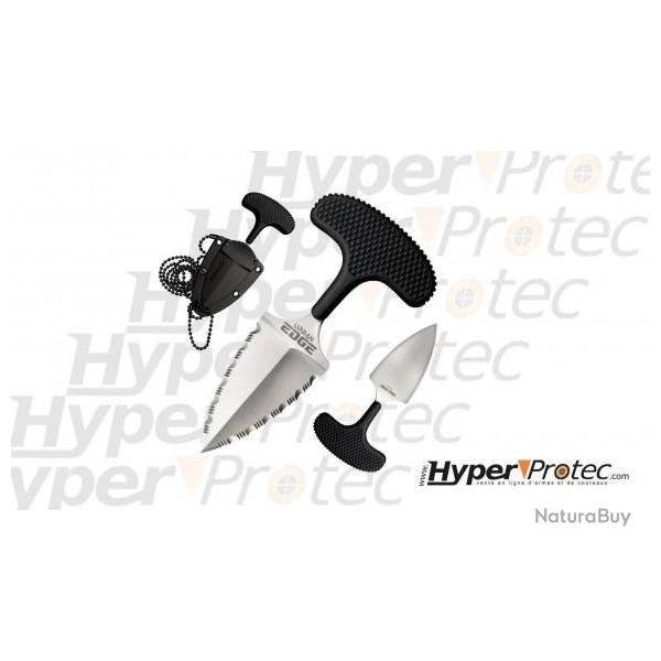 Push Dagger Cold Steel Urban Edge avec lame crant�e