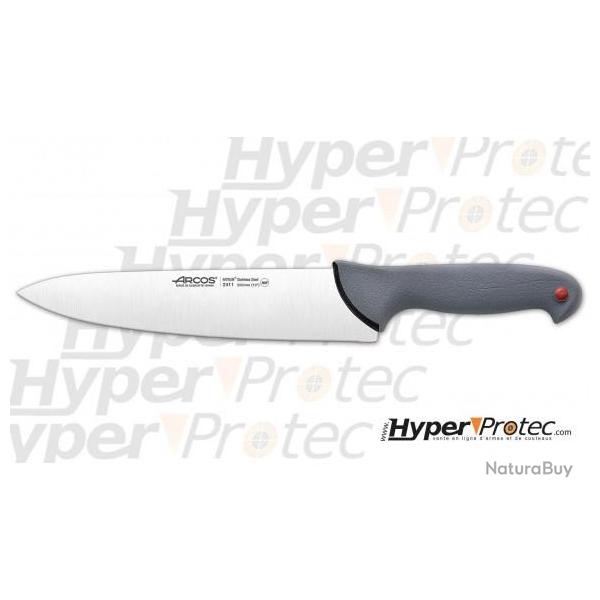 Couteau de cuisine Arcos 25 cm de la s�rie Colour Prof