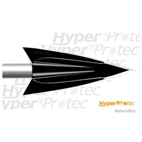 Lame de chasse pour arc � coller Cliff Zwickey 2 lames 140 grains