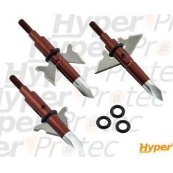 pointe de chasse Rampage 100 grains 2 lames