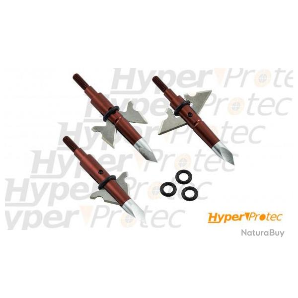 pointe de chasse Rampage 100 grains 2 lames