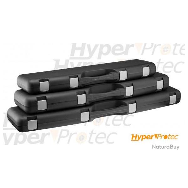 Mallette de transport rigide noire pour arme longue 110 cm