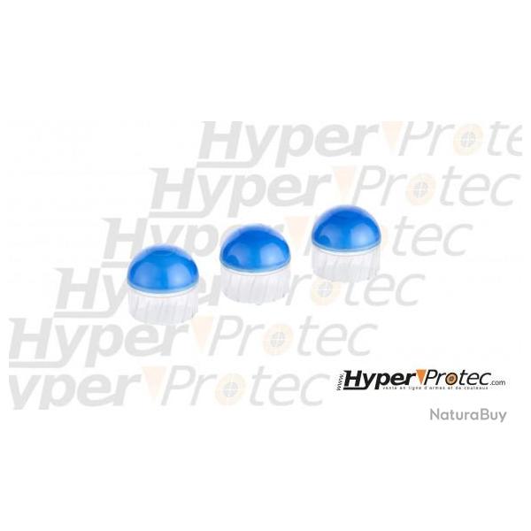 10 munitions bleues Chalkball � ailette pour T4E HDR Cal.50