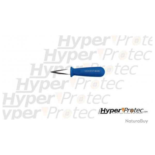 Couteau � hu�tres Nogent *** Bleu inox