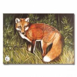 Cible en papier Renard 84x59 cm