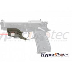 Laser et rail de montage pour Beretta 92 et M9