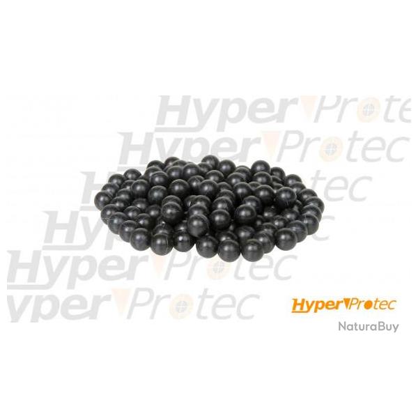 Bo�te de 100 billes calibre 43 caoutchouc et m�tal