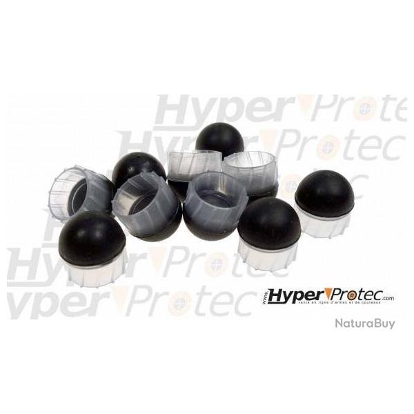 50 Balles caoutchouc � ailettes T4E Cal.50 Rubber noir