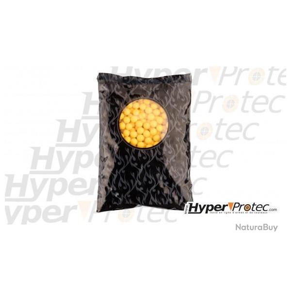 Sachet de billes de peinture jaune calibre 50