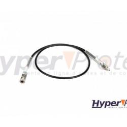 Rallonge de c&acirc;ble 127cm pour rechargement de carabine PCP