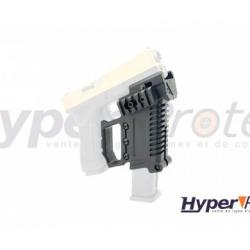 Kit Porte Chargeur et Poign&eacute;e Avant Pour Glock