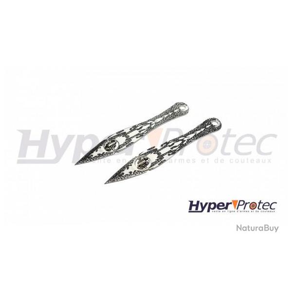 Un set de 2 couteaux 20 cm Fantasy Master d�cor Scorpion