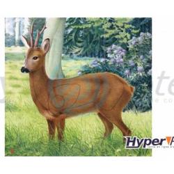 Blason d'Archerie Poster Cerf couleur de 78x79 cm