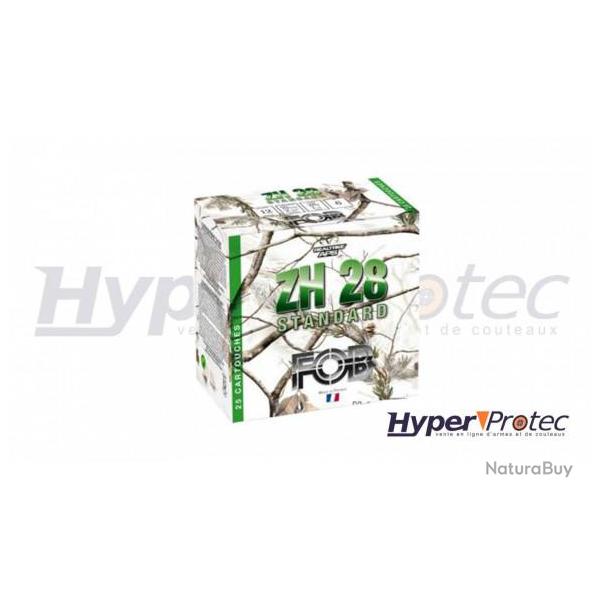 Cartouche Calibre 12/70 FOB ZH 28 Standard Plomb N�6