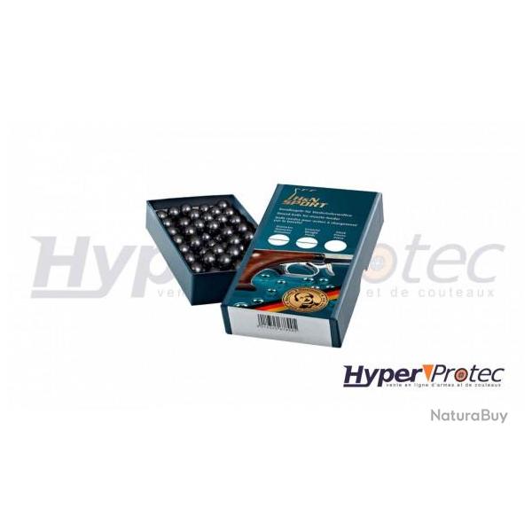 H&N SPORT Balles Rondes Calibre 36 ou .378 Diam�tre 9.60mm - 200 Pi�ces