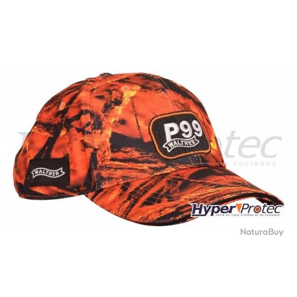 Casquette Camo Orange Walther P99