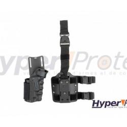 Holster De Cuisse universel Ambidextre - Noir