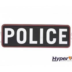 Patch Airsoft Police Couleur Noir