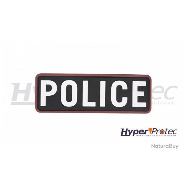 Patch Airsoft Police Couleur Noir