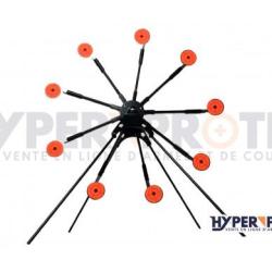 Cible de Tir Swiss Arms Roue M&eacute;tallique pour calibre 4,5mm