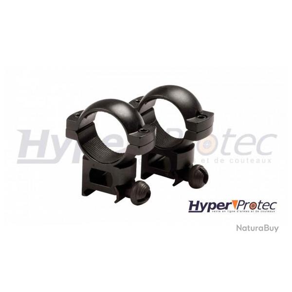 ASG Rail 22 mm / Diam 30 mm / Medium - Collier Lunette de Tir