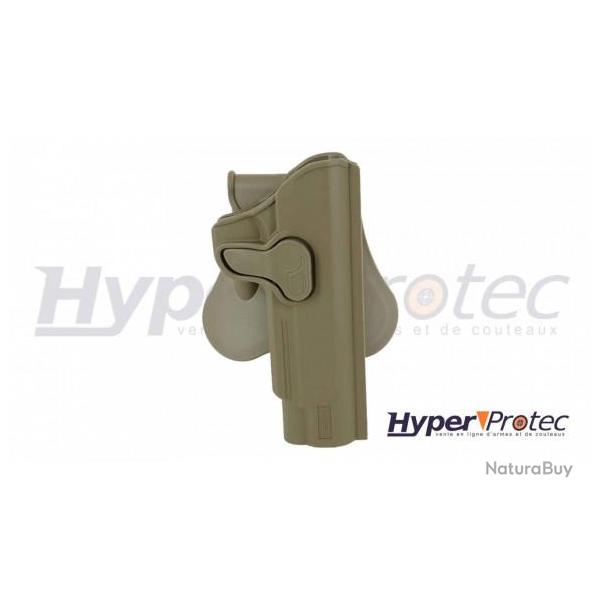 Holster Ceinture FDE G2 Pour Colt 1911 - Cytac
