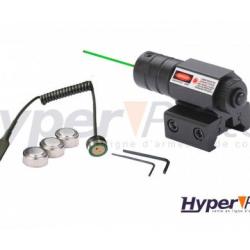 Pointeur Laser a rayon Vert compatible Rail 11 mm et 22 mm
